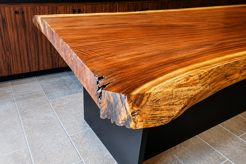 Comedor elegante con luz natural